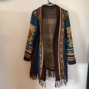 Southwestern cardigan